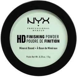 NYX Professional Makeup HD Finishing Powder Puder Mint Green 8 g Weiss 
