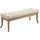CLP Sitzbank Ramses Kunstleder Antik-hell Creme 120 x 46 x 38 cm