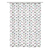 KLEINE WOLKE Duschvorhang Yogi 180 x 200 cm mehrfarbig