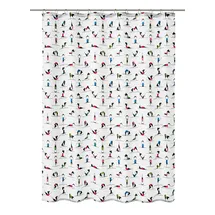 KLEINE WOLKE Duschvorhang Yogi 180 x 200 cm mehrfarbig