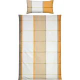 Erwin Müller Weichfrottier Bettwäsche in orange | Gr.: 155x220 cm (40x80 cm)