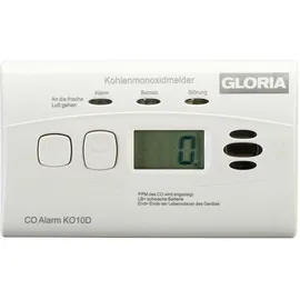 Gloria Kohlenmonoxidmelder KO10D mit Display