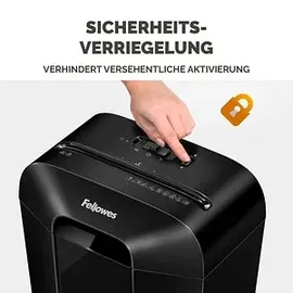 Fellowes Powershred LX 70 schwarz