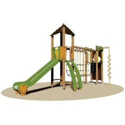 Komposition mit mehreren Spielen und Brucke h350_277