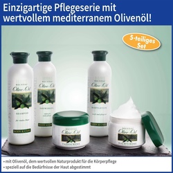 Bio-Vital 5-tlg. Pflegeset Oliven-Öl einzigartige Pflegeserie mit wertvollem mediterranem Olivenöl 1 St