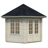 Palmako Pavillon »Hanna«, sechseckig, BxHxT: 303 x 336 x 303 cm - transparent