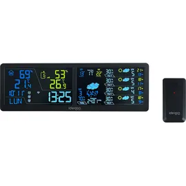 ideoon WLAN Wetterstation mit App & XXL Display Mehrfarbig