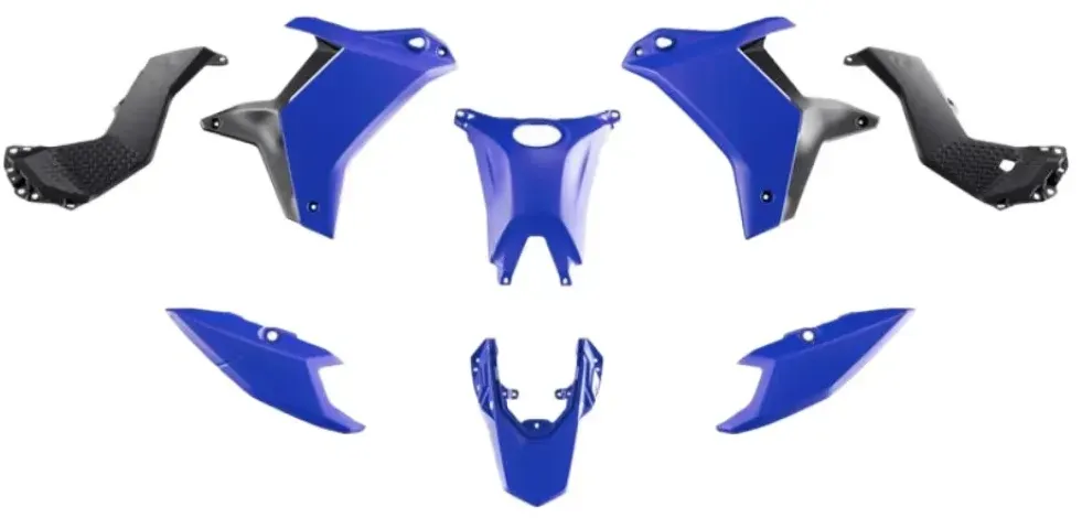 Rtech Yamaha Tenere 700 25-26 Plastikbausatz - Blue / Black - One Size