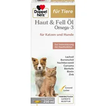 Doppelherz Haut & Fell Öl für Hunde und Katzen 250 ml