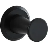 Simausrom Mantelhaken Medellot Platte - 30 Tiefe 33 Alu schwarz
