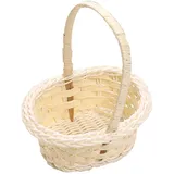 Webkörbe - Blumenkorb Hochzeit Weiß | Blumenmädchen Körbe | Weidenkorb Mit Geflochtener | Handgeflochtener Korb