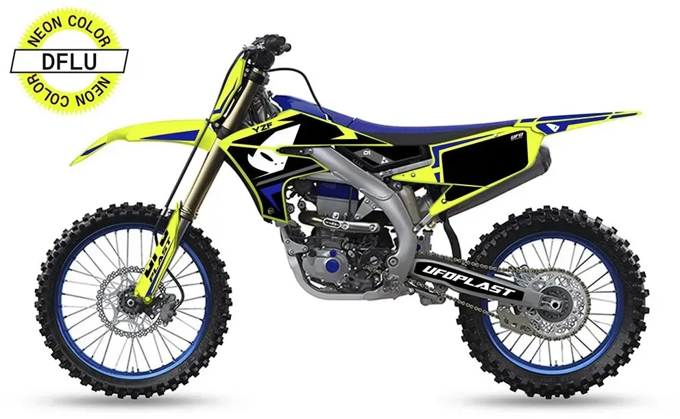 Ufo Apodis Yamaha Yzf 250 19-22 Plastikbausatz - Fluo Yellow - One Size
