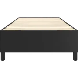 vidaXL Boxspringbett 100 x 200 cm Schwarz