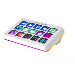 Fifine AMPLIGAME D6 Stream Controller - Streaming Deck - Weiß