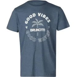 BRUNOTTI Herren Shirt Funvibes Men T-shirt, Jeans Blue, M