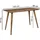 FineBuy Esstisch 120 x 76 x 60 cm braun