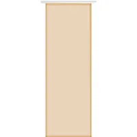 Bestgoodies Flächenvorhang Skylight beige - nude mit Technik ca. 60x245cm