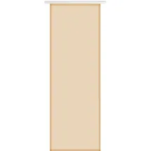 Bestgoodies Flächenvorhang Skylight beige - nude mit Technik ca. 60x245cm