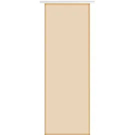 Bestgoodies Flächenvorhang Skylight beige - nude mit Technik ca. 60x245cm