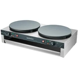 Vaiotec EASYLINE Elektro Crêpes Gerät 2 Platten