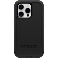 Otterbox Defender iPhone 15 Pro, Smartphone Hülle Schwarz,