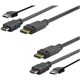 Vivolink Videokabel DisplayPort 5 m Schwarz