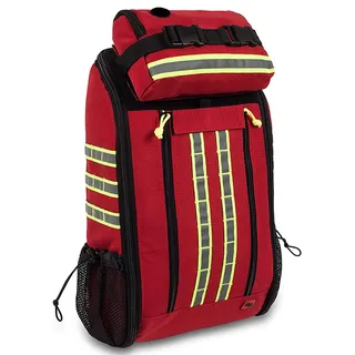 Elite Bags QUICK ACCESS Notfallrucksack | rot | kompakt | hohe Funktionalität | für die Notfallversorgung | Schnellöffnungs-System | Hüfttasche als Extra dabei