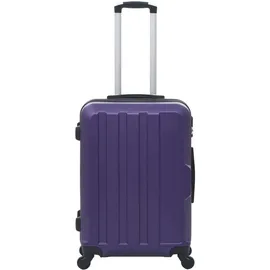 vidaXL Hartschalen-Koffer-Set 3-tlg. lila/abs