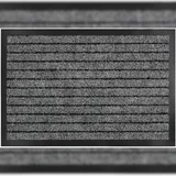 Karat Schmutzfangmatte Dura | Türmatte für Innen & Außen | Grau