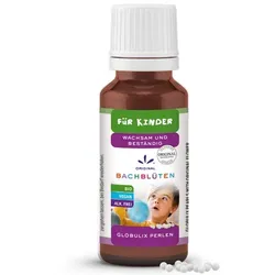 BACHBLÜTEN Kinder Globuli wachsam und beständig 20 g