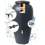 4rain Amphora Regentonne 220 l graphite grey