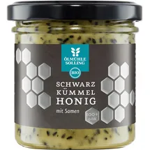 Ölmühle Solling Honigzubereitung mit Schwarzkümmelöl & -samen bio