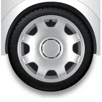 ZentimeX Radzierblenden Radkappen Radabdeckung 14" Zoll #52 Silber ABS
