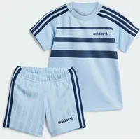 Adidas Originals Shorts and Tee Set - Clear Sky