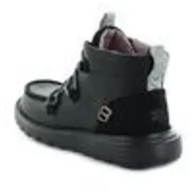HEYDUDE Hey Dude Reyes Stiefel aus Wolle, Schwarz/Schwarz, 38 - 38