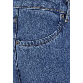 URBAN CLASSICS Ladies Low Waist Cargo Denim - Blau