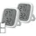 Sonoff Temperatur- und Feuchtigkeitssensor, SONOFF ZigBee SNZB-02D 2er-Set