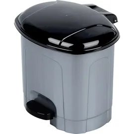 northix Tretmülleimer 3 l Grau