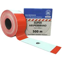 Kelmaplast Absperrband 100 m-Rolle rot/weiß geblockt aus mind. 80%