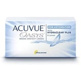 Acuvue Johnson & Johnson Acuvue Oasys for Astigmatism (6er Packung) 2-Wochen-Linsen (-9 dpt, Zyl. -0,75, Achse 60 ° & BC 8.6) mit UV-Schutz