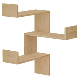 Decortie Luksa Bücherregal 60 x 22 x 90 cm Beige