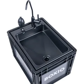 boxio Waschbecken 40 x 30 cm Schwarz