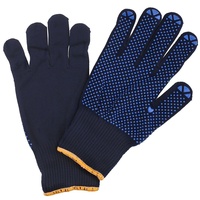 Connex COX938239 Handschuhe Feinstrick blau, Gr. 9