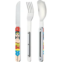 Akinod 12h34 Besteckset feststehend - STK - Wonder Woman Vintage
