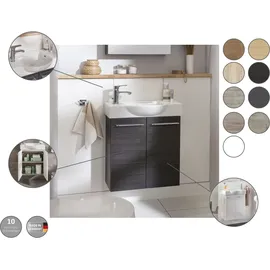 Fackelmann Waschbeckenunterschrank SBC Eiche Natur 52 cm