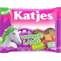 Katjes Wunderland sauer Fruchtgummi 210,0 g, 1 St.