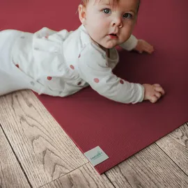 SanoSoft Krabbelmatte Rot, | Gr.: 240 x 200 cm