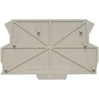 Weidmüller AP MCZ1.5 Abschlussplatte Beige
