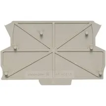 Weidmüller AP MCZ1.5 Abschlussplatte Beige