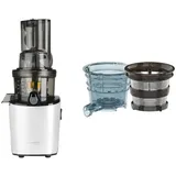 Kuvings Bundle Kuvings Revo830 + Creme & Smoothie Strainer - Weiß